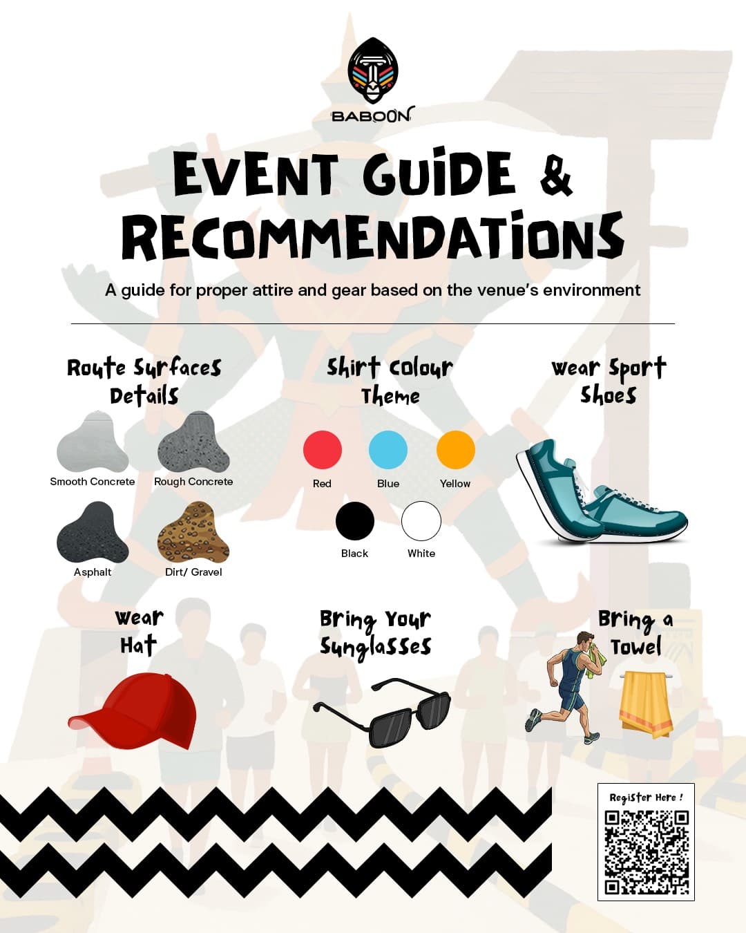 Event guide and recommendations